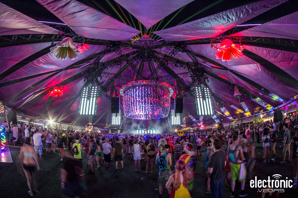 First look The stages of EDC Las Vegas 2015 Electronic Vegas