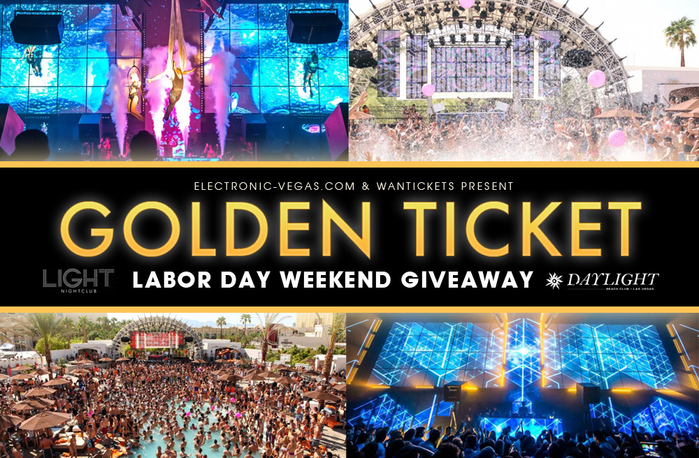 Giveaway Labor Day weekend golden ticket to all events at Light