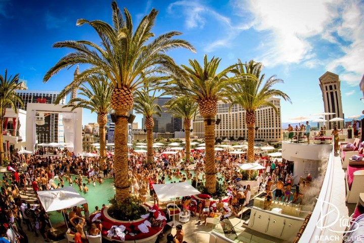 Drai #39 s Rooftop Beach Club at The Cromwell Las Vegas Nightclub