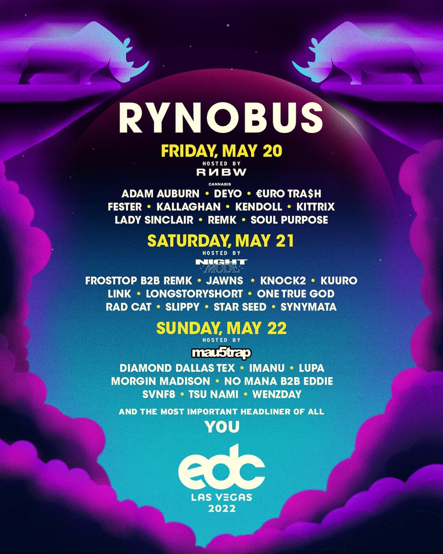 Lineups revealed for Art Cars at EDC Las Vegas 2022 Electronic Vegas