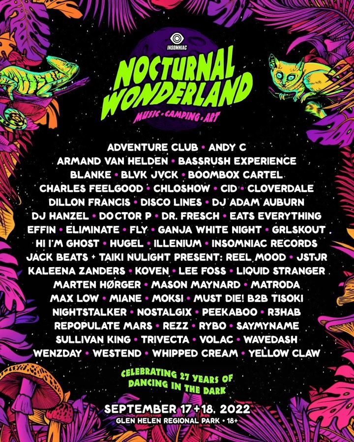 Going to Nocturnal Wonderland? You'll get to use the pool at Glen